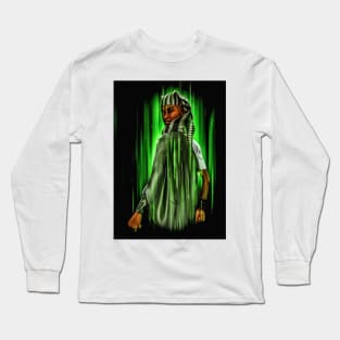 Toon black pharaoh Long Sleeve T-Shirt